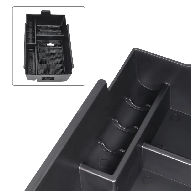 Car Center Console Organizer Armrest Storage Box For Chevy Chevrolet / Holden Equinox Accessories Container 2018- 2024 - image 5