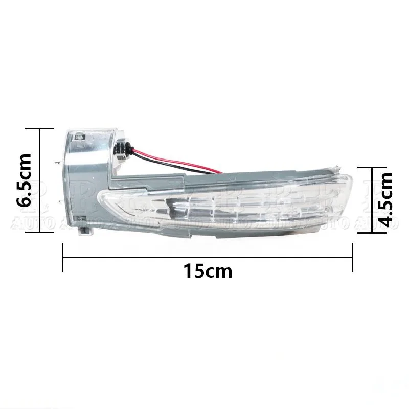R-Auto LED Rearview Mirror Turn Signal Light Side Lamp Car Styling For Peugeot 508/508 SW 2010 2011-2015 2016 2017 6325J5 6325J4 - image 3