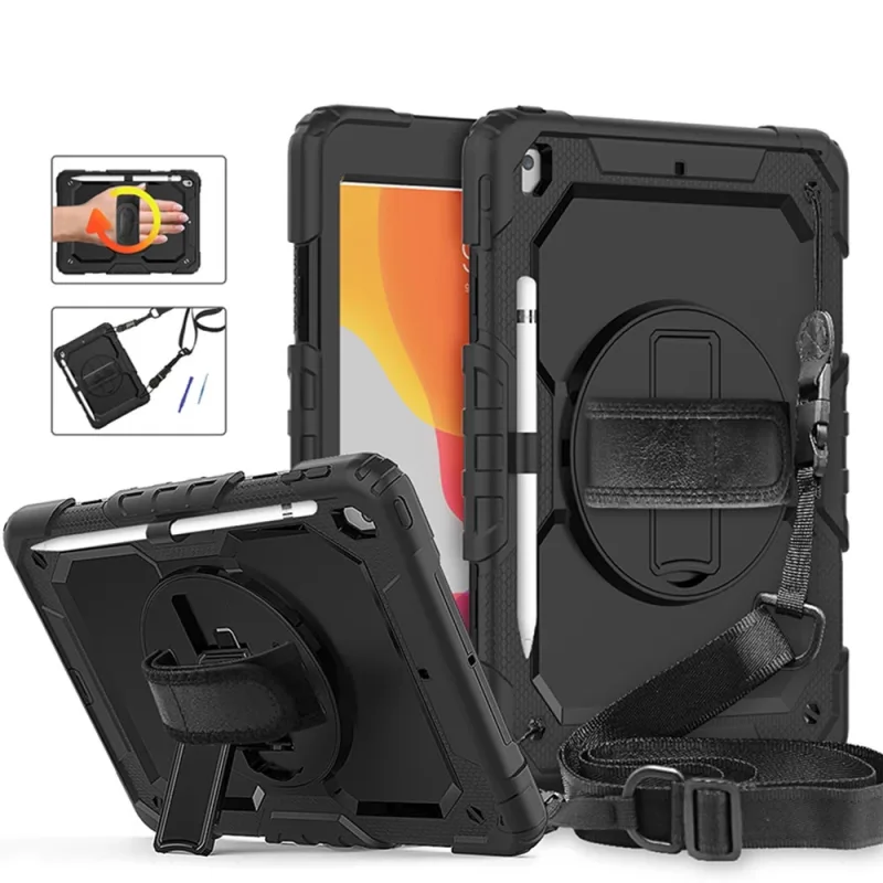 Heavy Duty for iPad Case 10.2 9th Generation Cover For 2022 iPad 9.7 Air 5 2 3 4 10.9 10.5 2021 Pro 11 12.9 Mini 6 5 Smart Cover - image 1