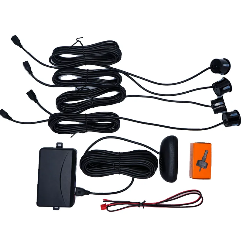 Multiple Radar Car Parktronic LED Parking Sensor Kit Radar Backlight Display Backup Monitor Detector System - image 3