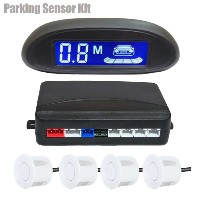 Multiple Radar Car Parktronic LED Parking Sensor Kit Radar Backlight Display Backup Monitor Detector System detail 8
