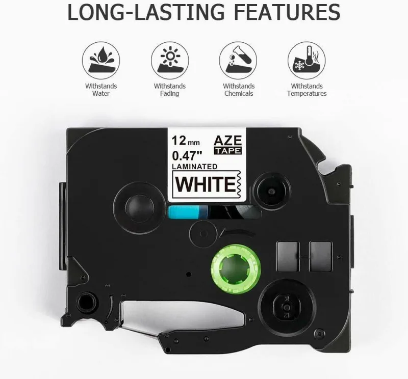 31 Colors TZE 231 234 334 Label Tape 12mm Compatible for Label Work for Brother P-touch Label Printer PT-H110 PT-E105 PT-H101C - image 2