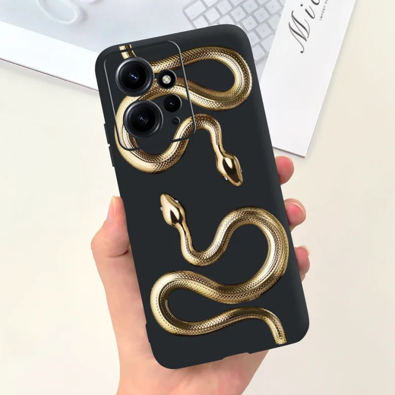 For Xiaomi Redmi Note 12 4G Case Cute Cartoon Painted Cover Soft Silicone Phone Case For Redmi Note 12 Pro Plus Note12 5G Fundas detail 1