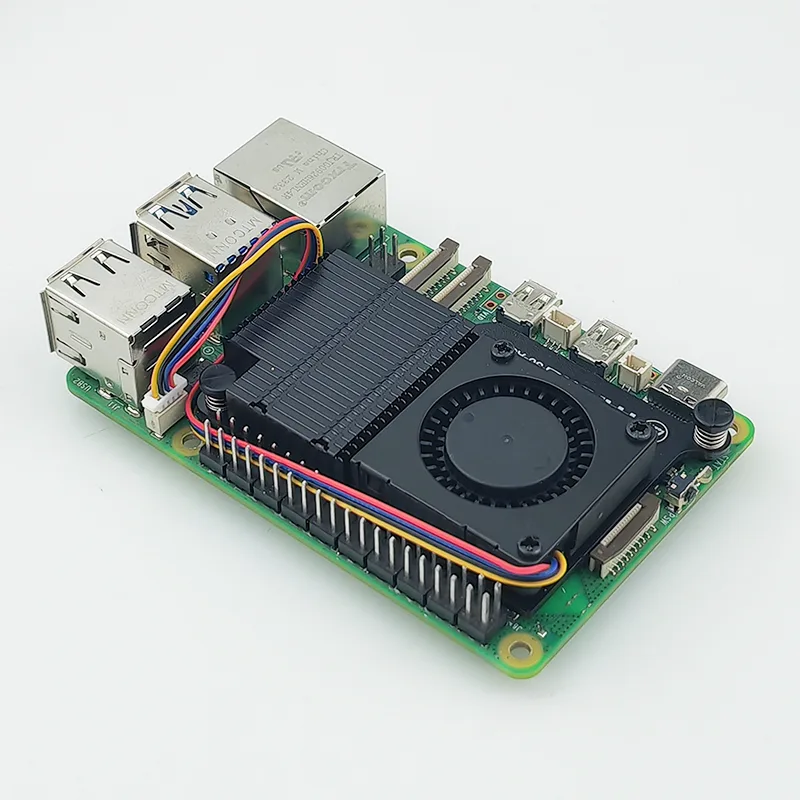 Raspberry Pi 5 Argon THRML Active Cooler Aluminum Heatsink with 30mm Cooling PWM Fan Active Passive Active Radiator for RPi 5 detail 3