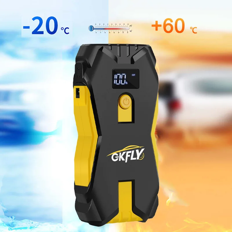 GKFLY 12V Car Jump Starter 18800mAh Power Bank Car Charger 3000A/4000A Starting Device Petrol Diesel Car Emergency Booster - image 5