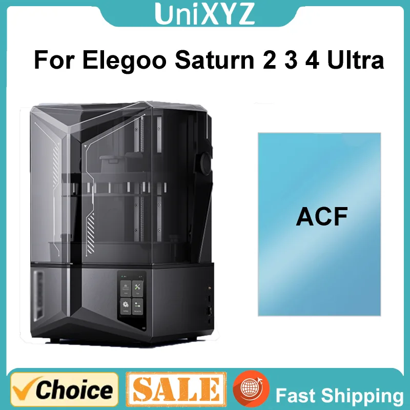 1-5pcs ACF Film for Elegoo Saturn 4 3 Ultra 12K Saturn 2 8K Resin LCD 3D Printer Saturn 2 3 4 High Speed ACF Film Sheet Roll - image 1