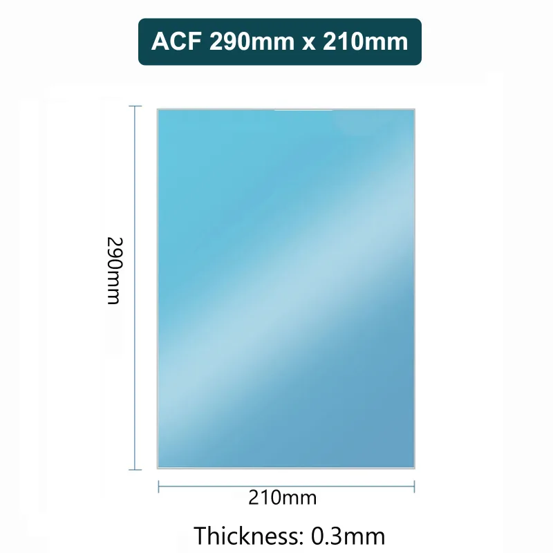 1-5pcs ACF Film for Elegoo Saturn 4 3 Ultra 12K Saturn 2 8K Resin LCD 3D Printer Saturn 2 3 4 High Speed ACF Film Sheet Roll detail 2