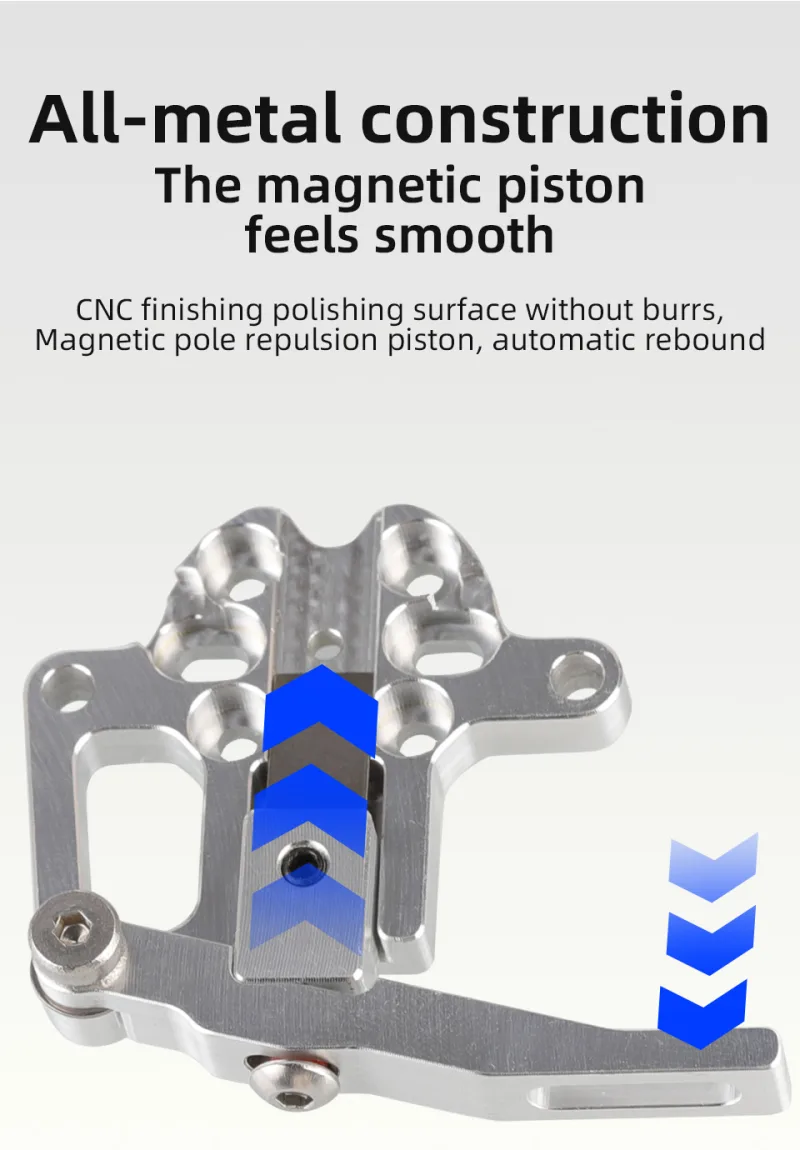 Mellow CNC Aluminum Magneto Filament Cutter For Printhead Bracket – Compatible with Goliath, Crazy Dragon Hotends & VZ Extruder detail 3
