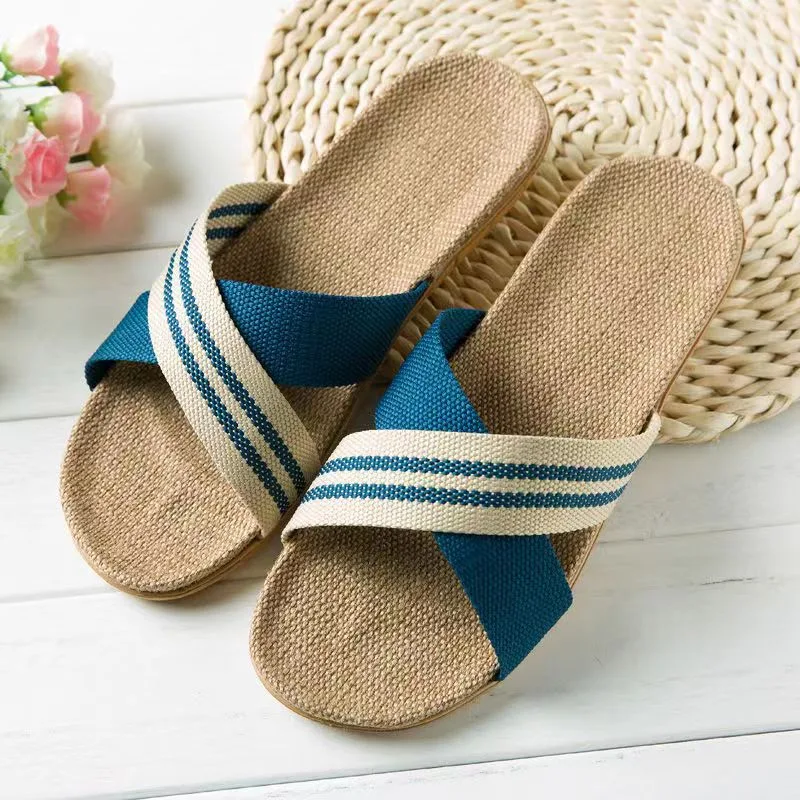 Home Slippers for Spring, Autumn and Summer, Indoor Non-Slip Silent Floor Slippers - image 1