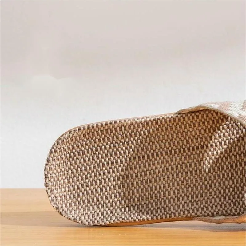 Home Slippers for Spring, Autumn and Summer, Indoor Non-Slip Silent Floor Slippers - image 4