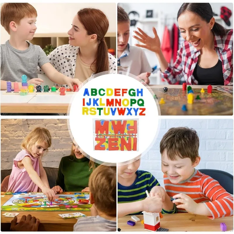 ABC Learning Alphabet Sand Mold Uppercase Letters Beach Toy Play Set for Kids Toddlers Match Game Color Sorting Montessori Toys detail 5