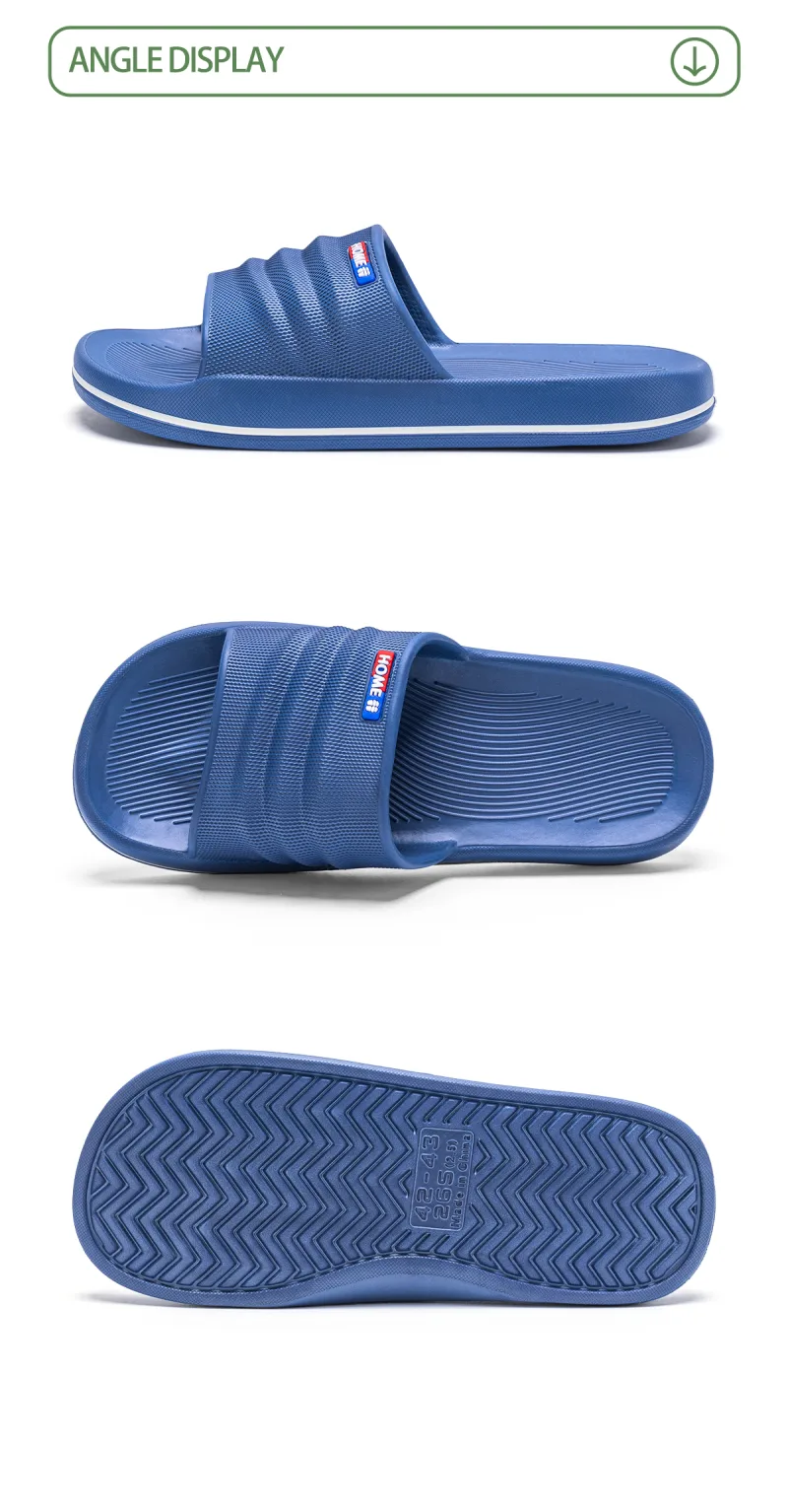 Summer Home Slippers Bathroom Beach Indoor Slides Comfortable Lightweight Outdoor Sandals detail 6