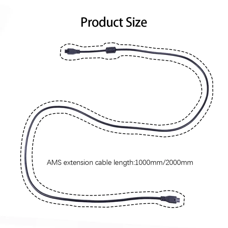 For Creality CFS 1M 2M 6-pin 485 Bus Cable For K2Plus/Hi Combo 3D printer detail 1